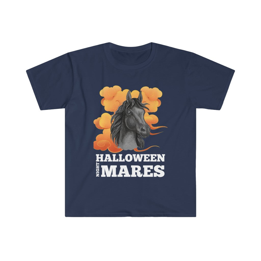 Halloween Nightmare Mare Funny Horse T-Shirt - Your Mare is a Nightmare Unisex T-Shirt
