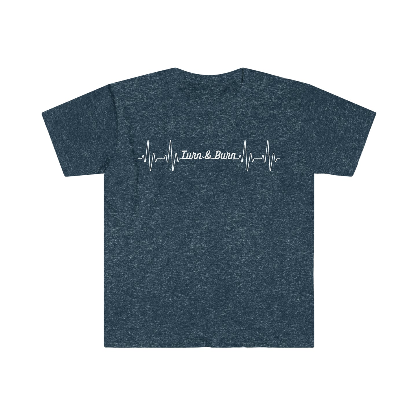 The Heartbeat of a Barrel Racer - Unisex Horse T-Shirt