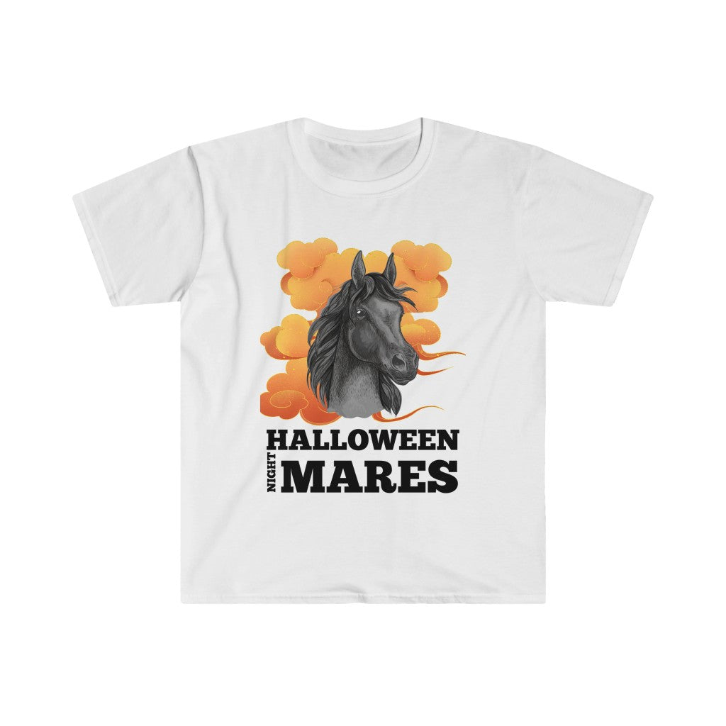 Halloween Nightmare Mare Funny Horse T-Shirt - Your Mare is a Nightmare Unisex T-Shirt