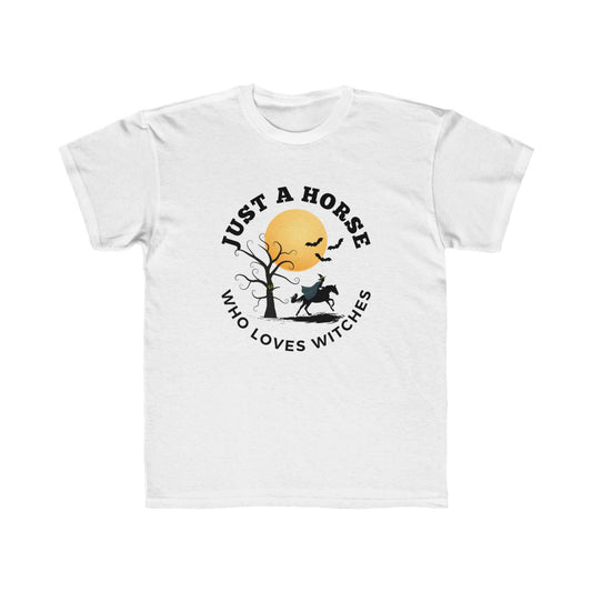 Just a Horse who Loves Witches - Kids Costume Tee
