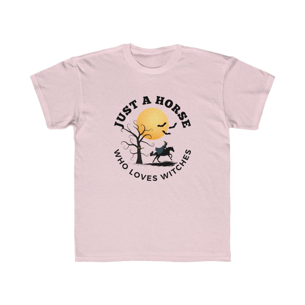 Just a Horse who Loves Witches - Kids Costume Tee