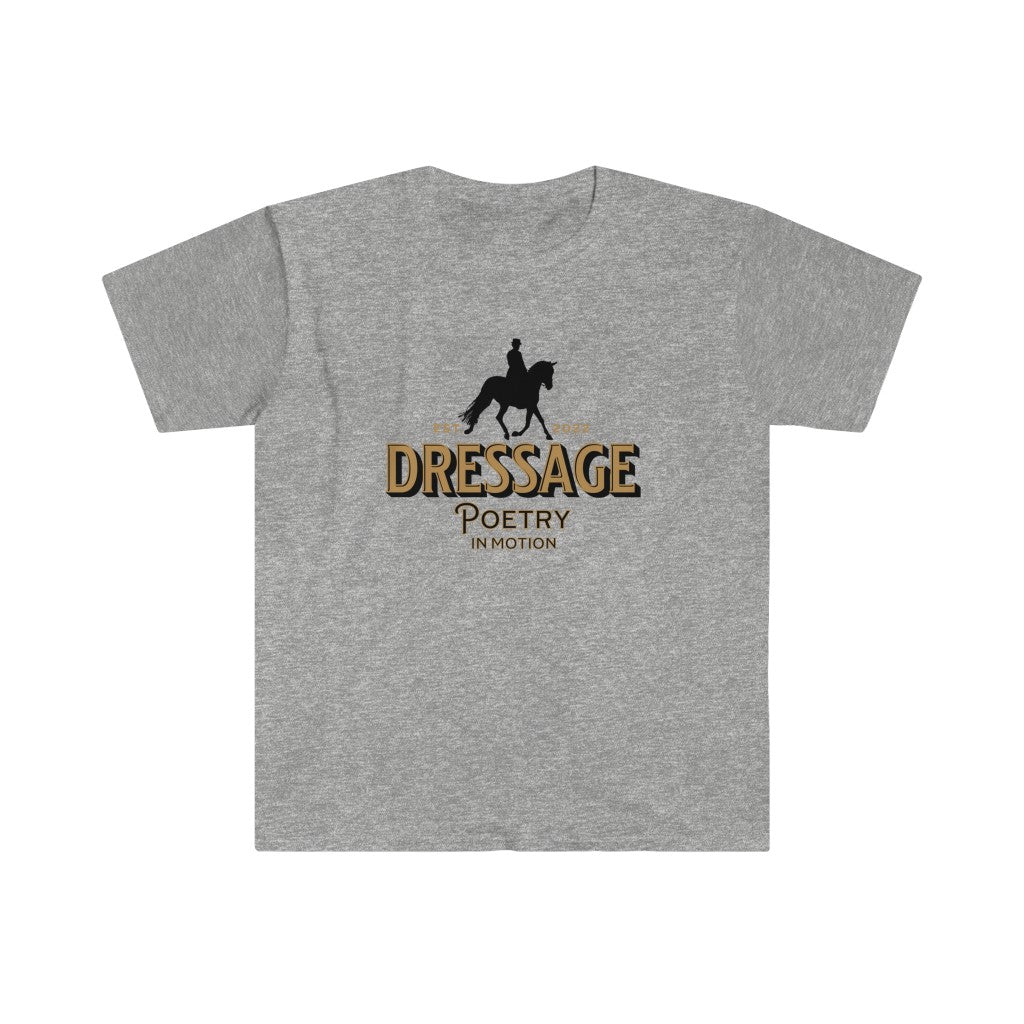 Dressage Poetry In Motion-Unisex Softstyle T-Shirt