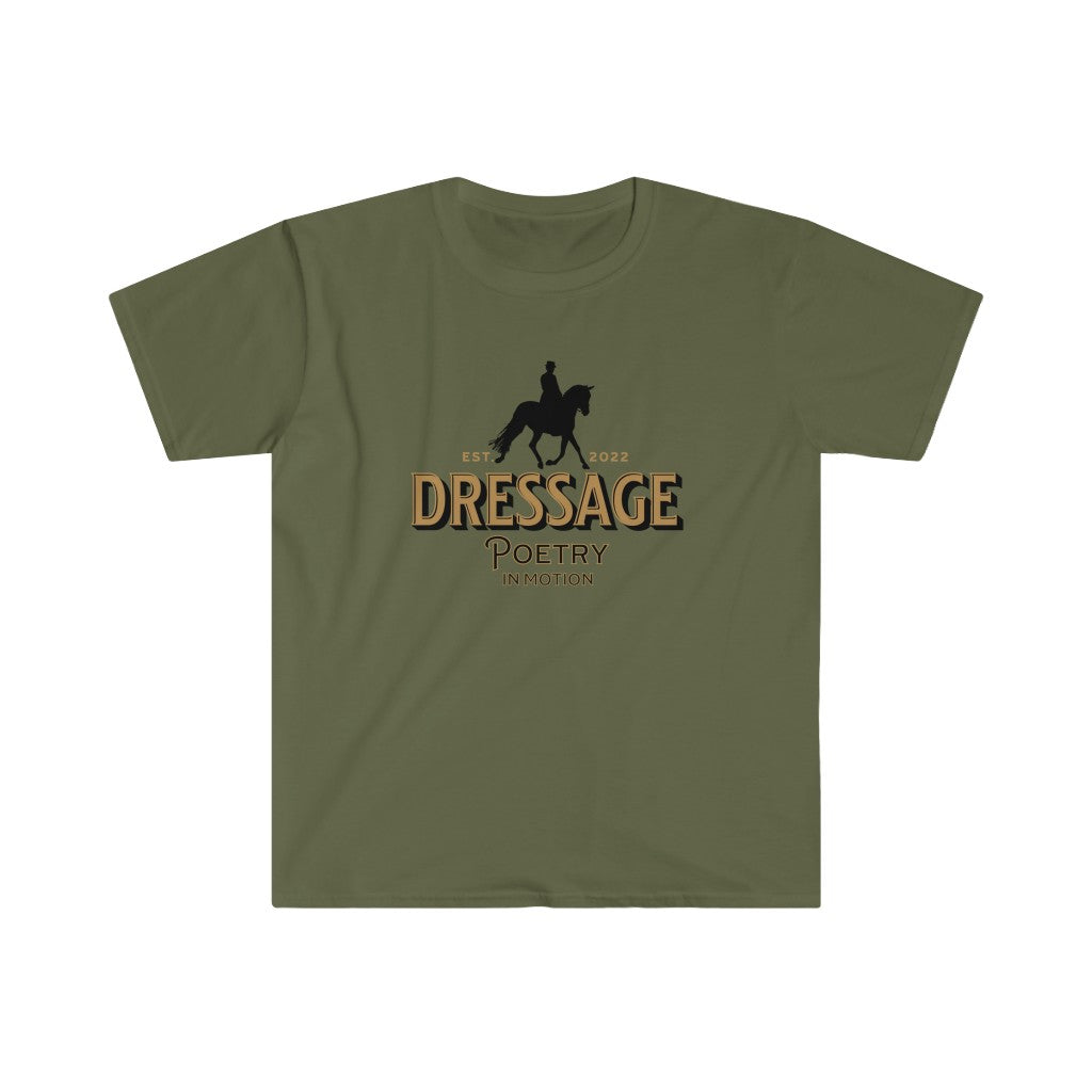 Dressage Poetry In Motion-Unisex Softstyle T-Shirt
