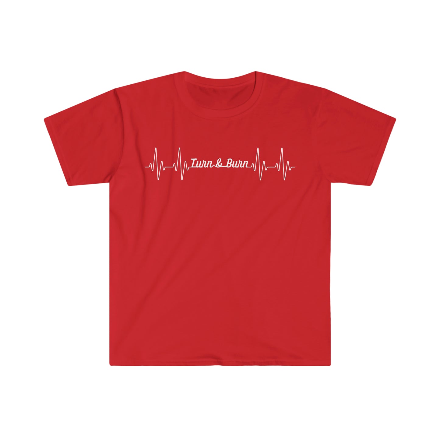 The Heartbeat of a Barrel Racer - Unisex Horse T-Shirt