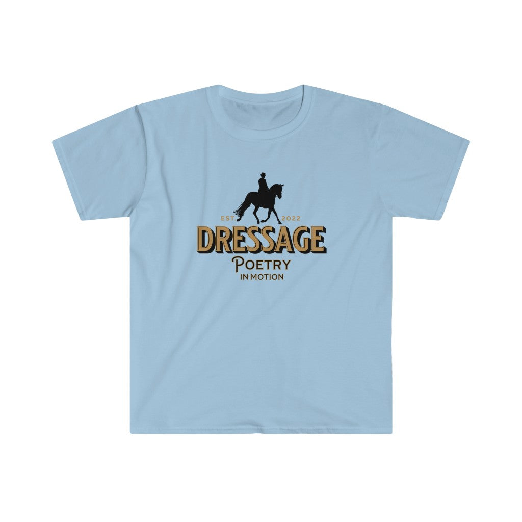 Dressage Poetry In Motion-Unisex Softstyle T-Shirt